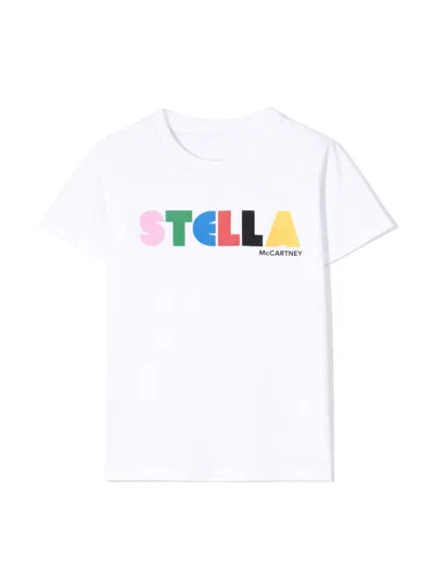 Stella Mccartney Stella Mc Cartney T Shirt With Logo In White