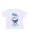 Stella Mccartney Cotton Jersey T-shirt With Print Kids In White