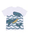 Stella Mccartney Printed Cotton T-shirt In White