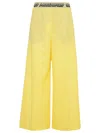 Stella Mccartney Yellow Wool Pants