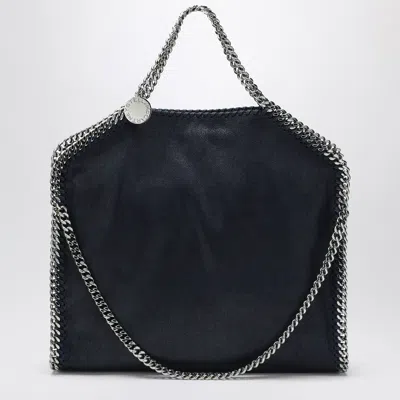 Stella Mccartney Navy Falabella Fold Over Tote Bag