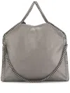 Stella Mccartney 3chain Tote Eco Shaggy Deer In Grey