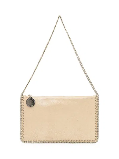 Stella Mccartney Clutch Bag With Chain Profile In Nude