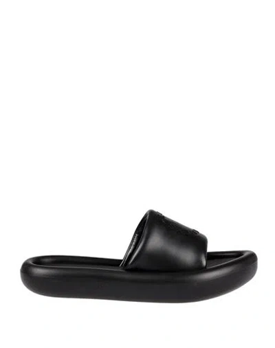 Stella Mccartney Sandals Woman Sandals Black Size 6 Polyester