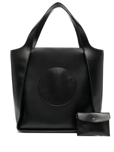 STELLA MCCARTNEY STELLA PERFORATED-LOGO TOTE BAG