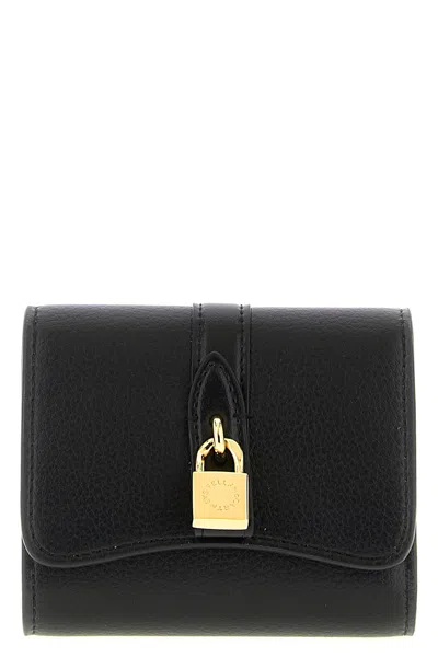Stella Mccartney 'stella Rider Trifold' Wallet In Black