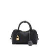 Stella Mccartney Handbag Structured Shape Padlock Detail In Black
