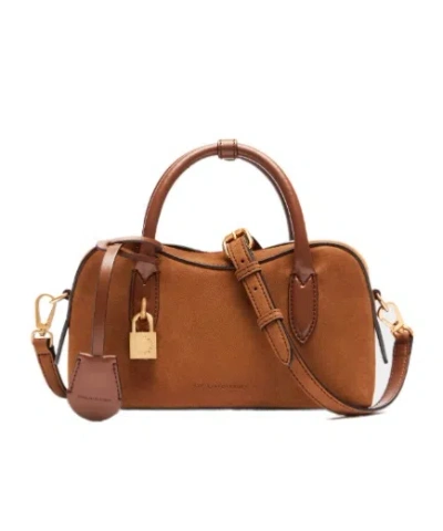 Stella Mccartney Stella Ryder Crossbody Bag In Taupe