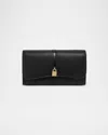 Stella Mccartney Stella Ryder Embossed Grainy Eco Vegan Leather Wallet With Strap