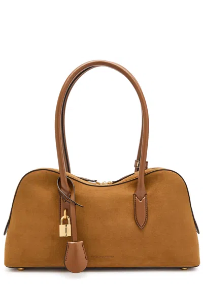 STELLA MCCARTNEY STELLA MCCARTNEY STELLA RYDER FAUX SUEDE SHOULDER BAG