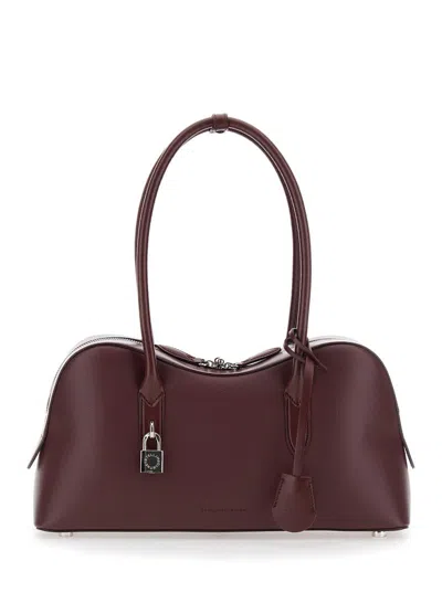 Stella Mccartney Stella Ryder Medium Bag Embossed Grainy Eco Alter Mat In Red