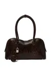 Stella Mccartney Medium Ryder Padlock Shoulder Bag In Brown