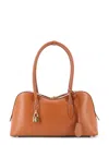 Stella Mccartney Camel Synthetic Leather Ryder Medium Shoulder Bag