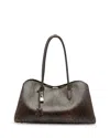 Stella Mccartney Stella Ryder Open Tote In Brown