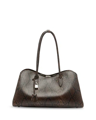 Stella Mccartney Stella Ryder Open Tote In Brown