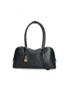 Stella Mccartney Stella Ryder Logo-embossed Embellished Textured Vegan Tote In Black