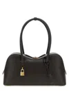 Stella Mccartney Structured Shape Shoulder Bag With Top Handles In Brown