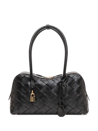 Stella Mccartney Stella Ryder Woven Tote Bag In Pink