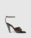 Stella Mccartney Stella Spur Crystal Hotfix Heeled Pump