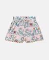 Stella Mccartney Stella Vine Print Shorts In Multi