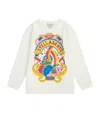 Stella Mccartney Graphic-print Long-sleeved T-shirt In White