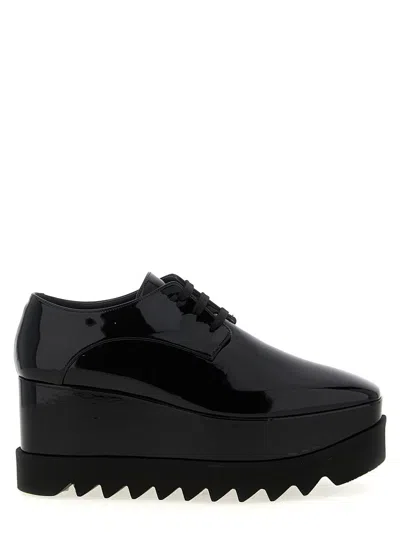 Stella Mccartney Stellabration Capsule Monocrome Elyse Wedges In Black