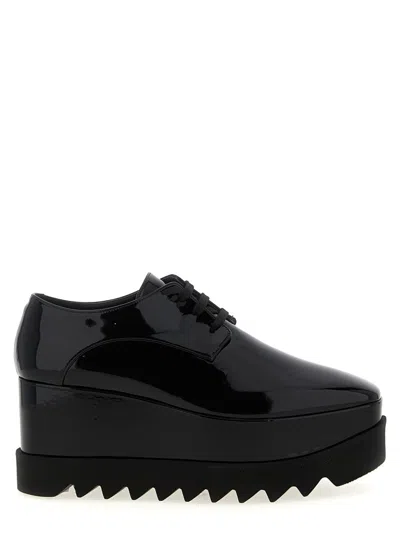 Stella Mccartney Stellabration Capsule 'monocrome Elyse' Wedges In Black