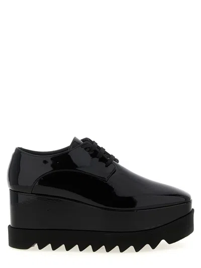 Stella Mccartney Stellabration Capsule 'monocrome Elyse' Wedges In Black