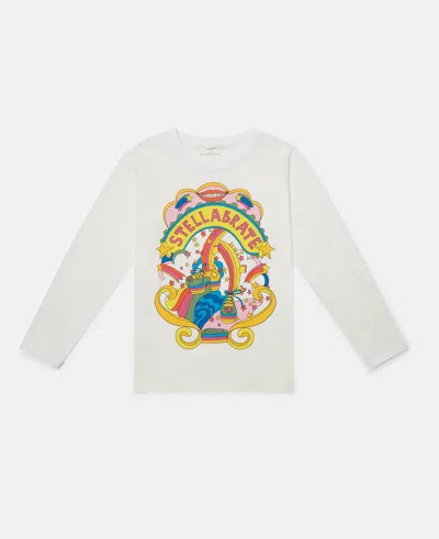 Stella Mccartney Stellabration Graphic T-shirt In White