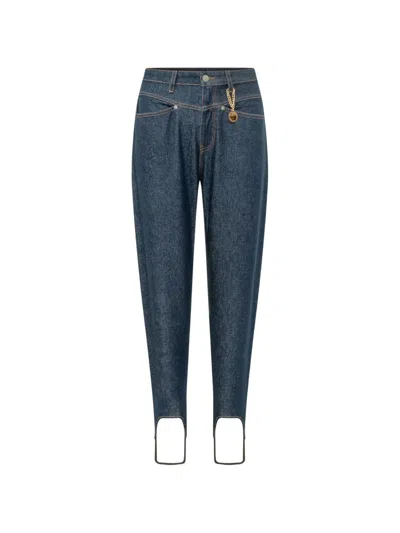 Stella Mccartney Stirrup Slim-fit Jeans In Blue