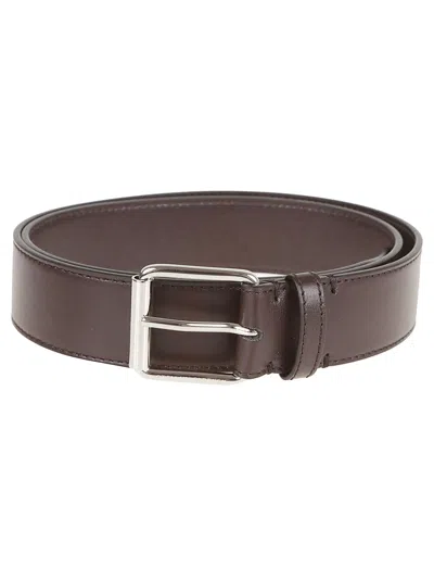 Stella Mccartney Stitching Detail Belt In Brown