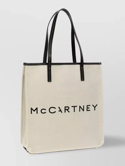 Stella Mccartney Stitching Tote Bag Handles