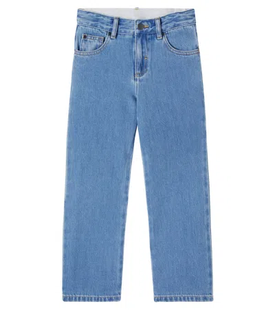 Stella Mccartney Kids' Straight Jeans In Blue