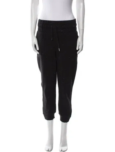 Pre-owned Stella Mccartney Straight Leg Pants In Black