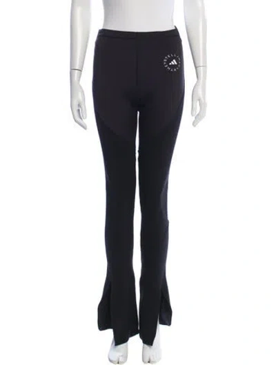 Pre-owned Stella Mccartney Straight Leg Pants In Black