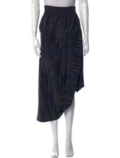 Pre-owned Stella Mccartney Straight Leg Pants In Black