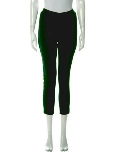 Pre-owned Stella Mccartney Straight Leg Pants In Black