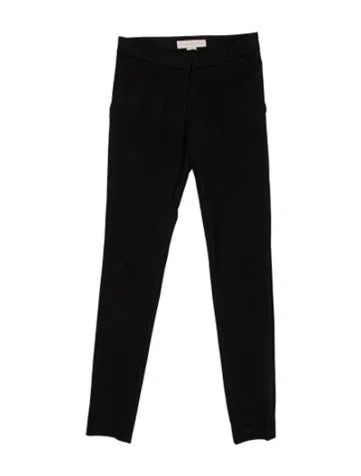 Pre-owned Stella Mccartney Straight Leg Pants In Black