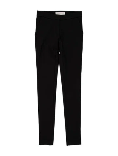 Pre-owned Stella Mccartney Straight Leg Pants In Black
