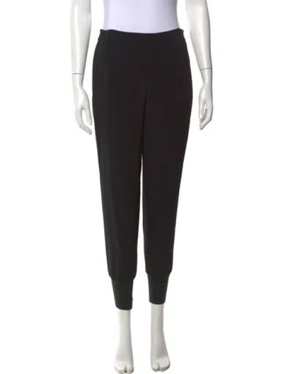 Pre-owned Stella Mccartney Straight Leg Pants In Black