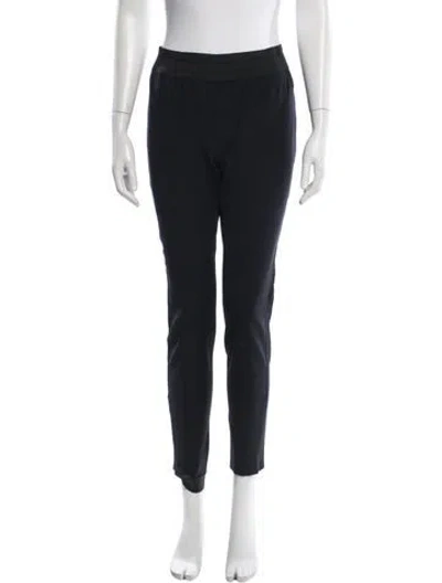 Pre-owned Stella Mccartney Straight Leg Pants In Black