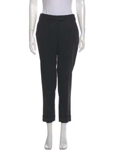 Pre-owned Stella Mccartney Straight Leg Pants In Blue