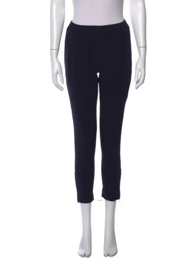 Pre-owned Stella Mccartney Straight Leg Pants In Blue