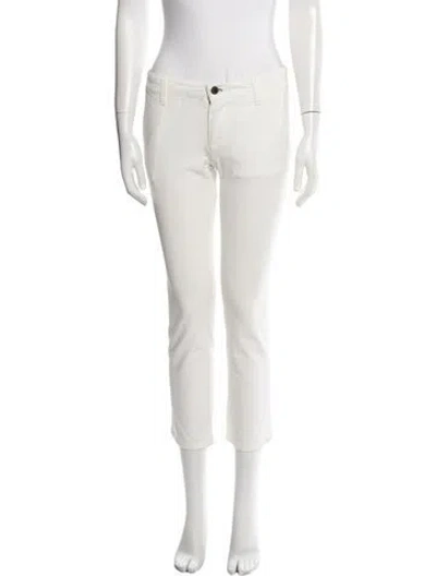 Pre-owned Stella Mccartney Straight Leg Pants In Neutral