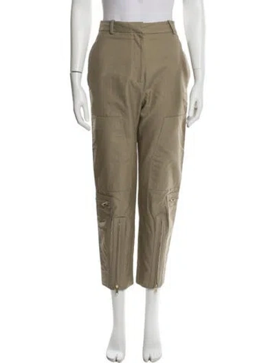 Pre-owned Stella Mccartney Straight Leg Pants In Neutral