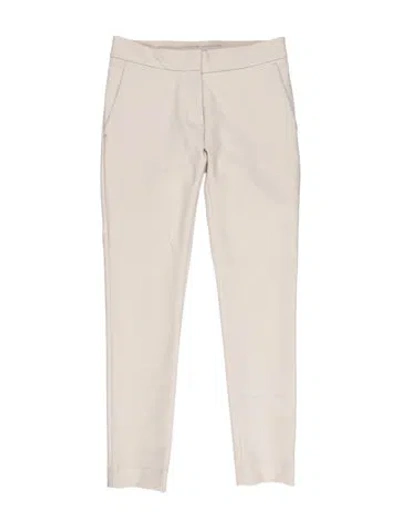 Pre-owned Stella Mccartney Straight Leg Pants In Neutral