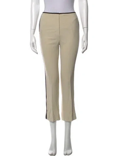 Pre-owned Stella Mccartney Straight Leg Pants In Neutral