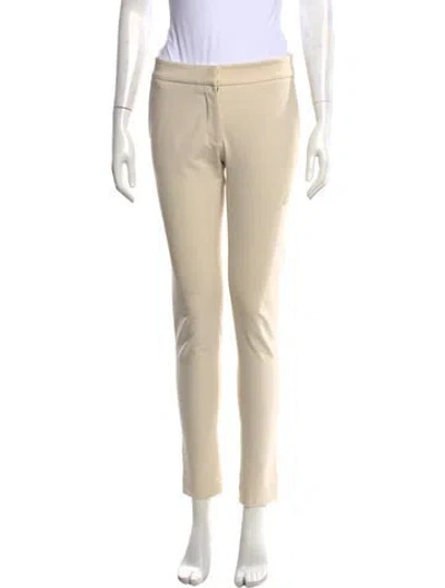 Pre-owned Stella Mccartney Straight Leg Pants In Neutral
