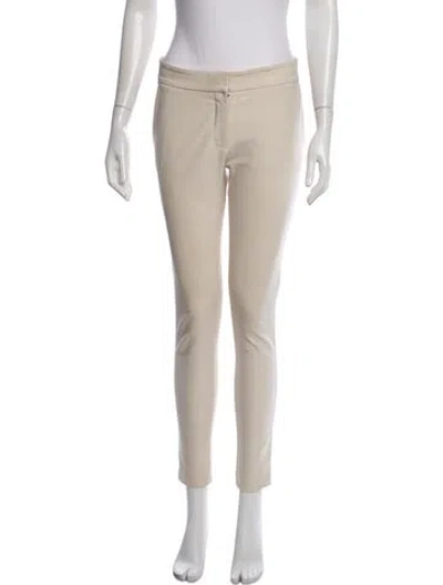 Pre-owned Stella Mccartney Straight Leg Pants In Neutrals