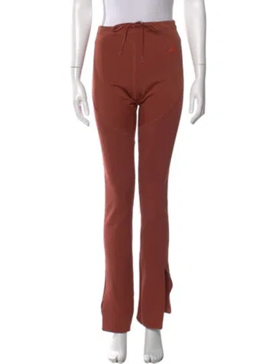 Pre-owned Stella Mccartney Straight Leg Pants In Orange